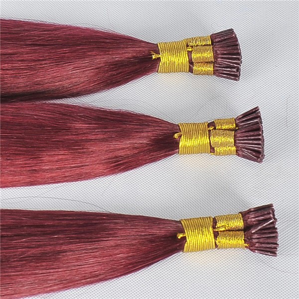 Human Hair Brazilian I Tip Hair Extensions Wholesale China Extension Supplier Keratin Hair LM395